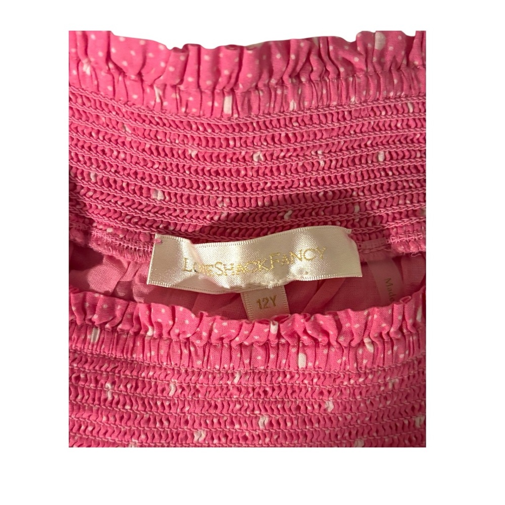 LoveShackFancy PolkaDot Ruffle Skirt - Picture 4 of 4